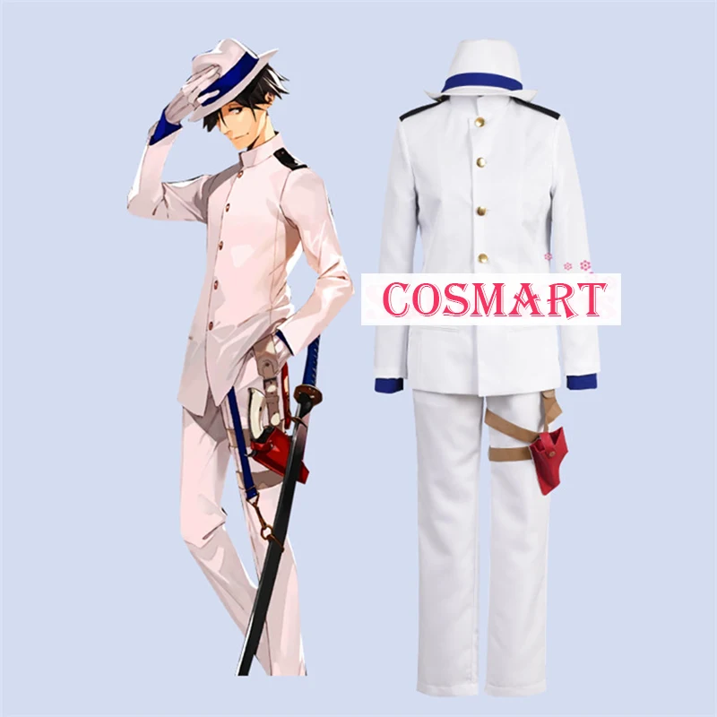 

Anime Fate Grand Order Ryouma Sakamoto Cosplay Costume Uniform Suit Halloween Outfit For Adult New