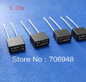 

250V 3.15A ЖК-предохранитель для ремонта прямоугольные предохранители 8x4mm