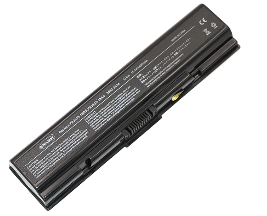 ApexWay Батарея для Toshiba Satellite L200 L300 L305 M200 M205 PA3682U-1BRS PA3727U-1BAS PA3534U-1BRS