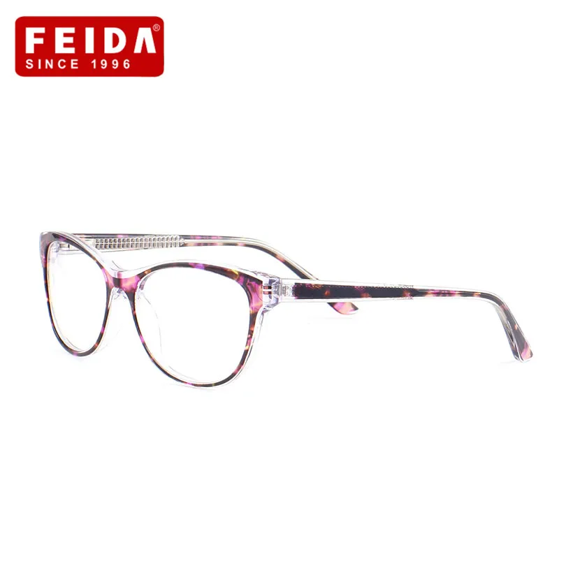 Женские и мужские очки FEIDA винтажные в ретро стиле из ацетата BC3901|women frame|man brand