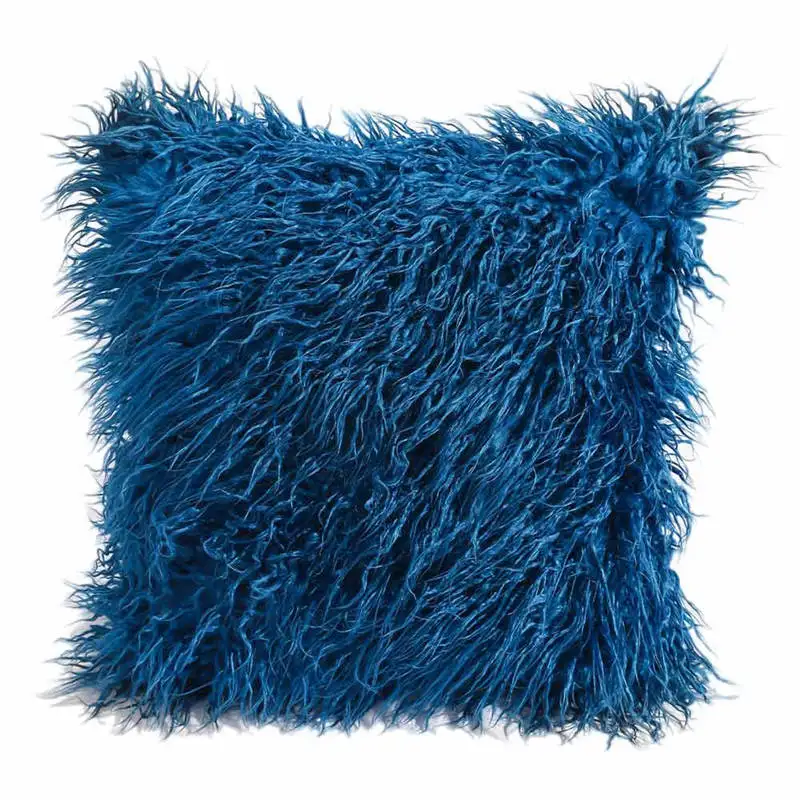 Плюшевые модные чехлы для подушек наволочки кафе домашние зимние спальни