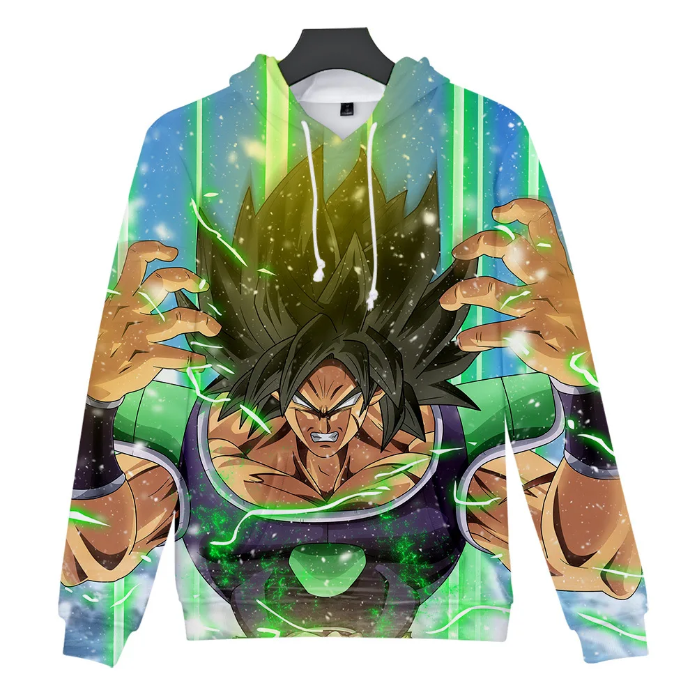 Anime Hoodie Dragon Ball Z Pocket Hooded Sweatshirt Kid Goku 3D Hoodies Pullovers Men Women Long Sleeve Outerwear Poleron Hombre