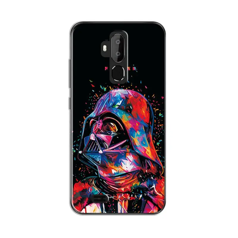 Задняя крышка для Oukitel C12 Pro, чехол C12Pro, новинка, супергерой, силиконовый чехол для телефона, бампер для Oukitel C12 Pro 6,18