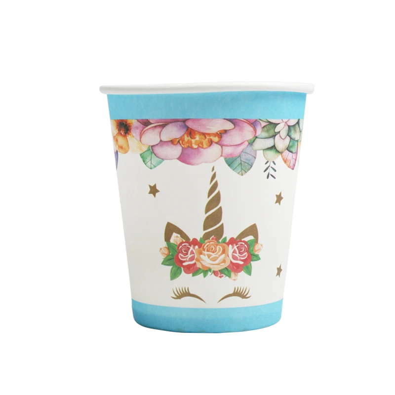 Розовый голубой единорог мультфильм детский костюм для празднования дня