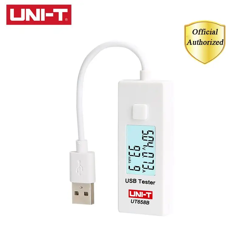 UNI-T UT658B UT658 USB тестер напряжения для телефона компьютера зарядки измерения тока