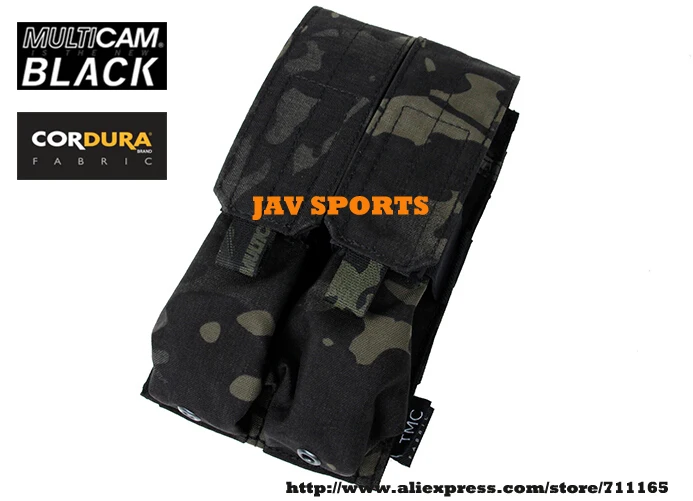 

Двойная Сумка Мультикам MP7A1 Molle для магазина®Черный SKU2379(050688)