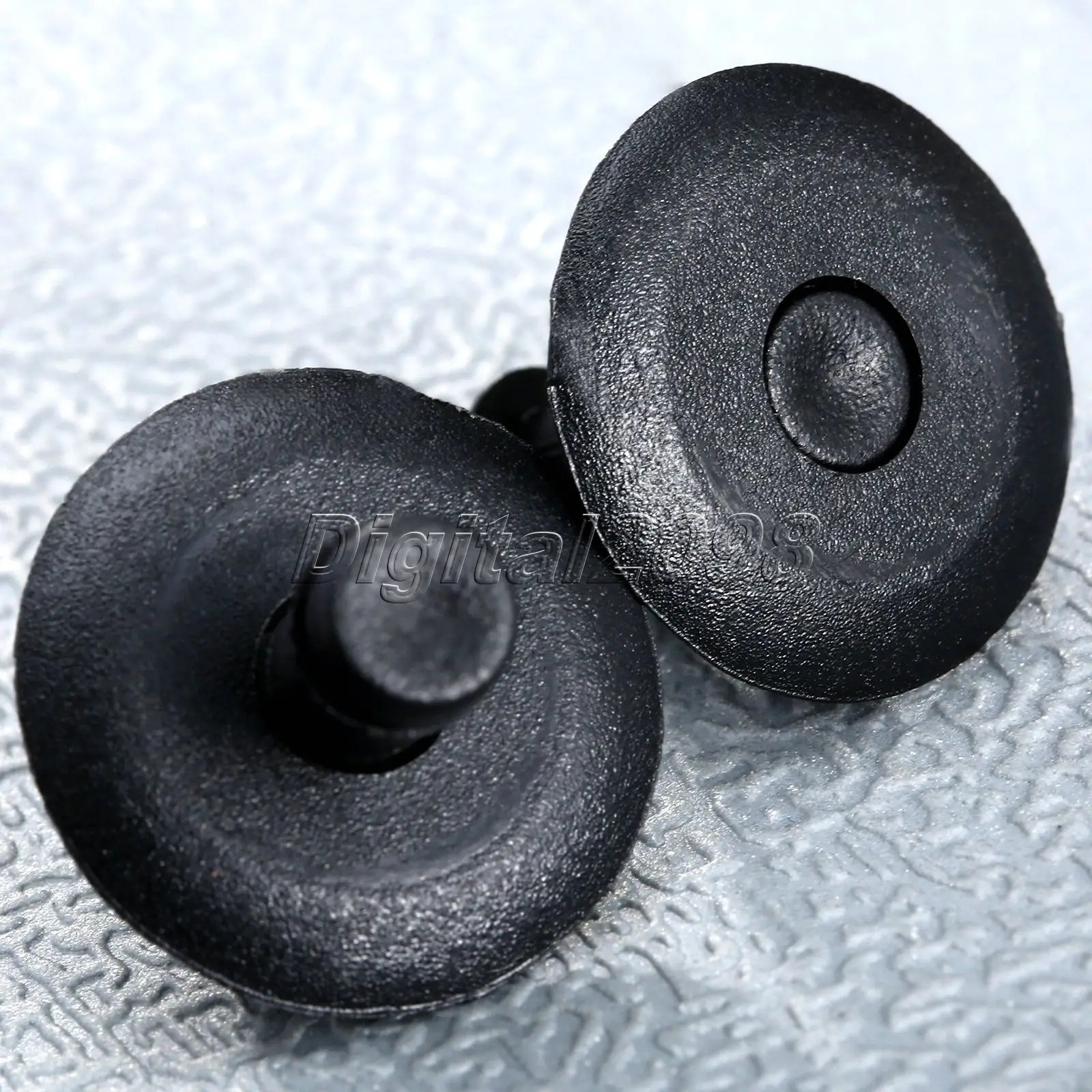 Yetaha 50 шт. крепеж 9 мм Диаметр отверстие черный Фиксатор заклепки зажимы для