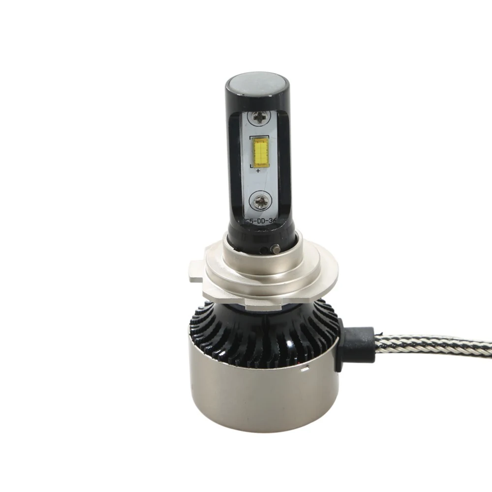 Aslent H4 H7 светодиодный Автомобильные светодиодные лампы фар Spuer Canbus Error Free H11 H8 H9 H1 HB3 9005 9006 электрическая лампочка для авто 120 Вт 24000lm 6500 K 12 v