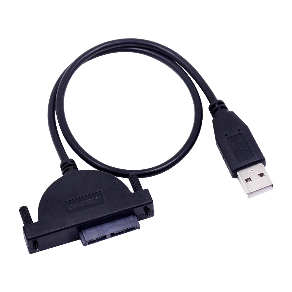 CHIPAL USB 2 0 до 7 + 6 13Pin мини SATA II Кабель-адаптер для Тетрадь CD-ROM DVD-ROM HDD Caddy Slimline привод