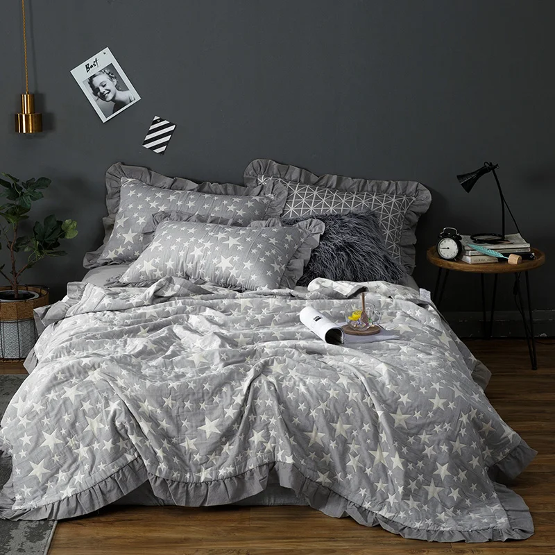 100% хлопок кондиционер летнее одеяло покрывало для кровати матраса простыня