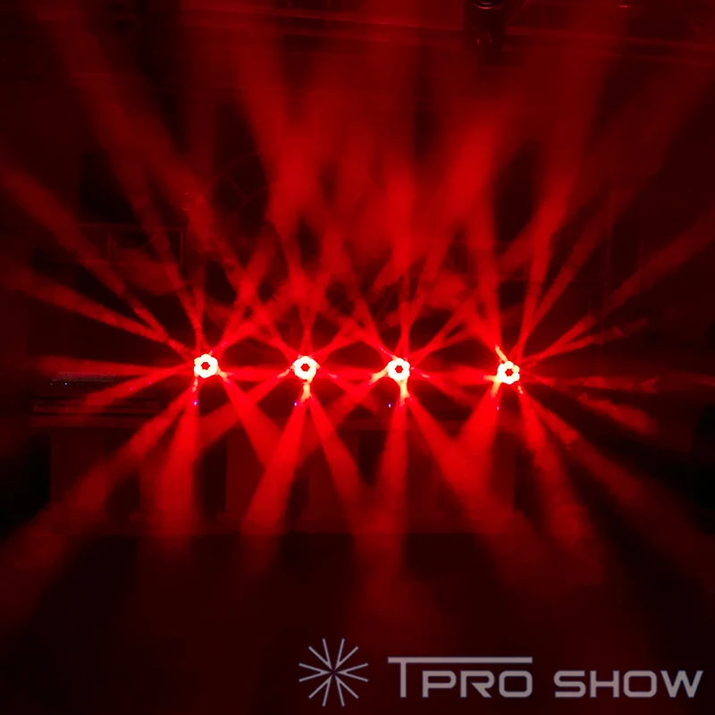2 шт. луч движущийся головной свет 6x40 Вт пчелиные глаза RGBW LED Lyre Wash Zoom стробоскоп