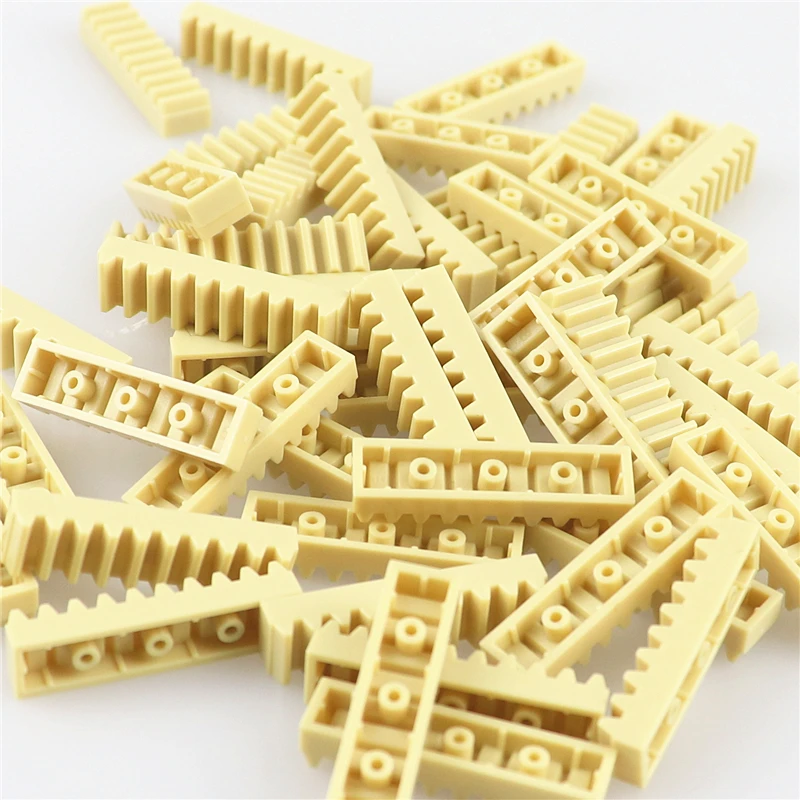 20 шт. МОЗ зубчатая рейка z10 pin 1x4 Cogs совместимые технические детали аксессуары для