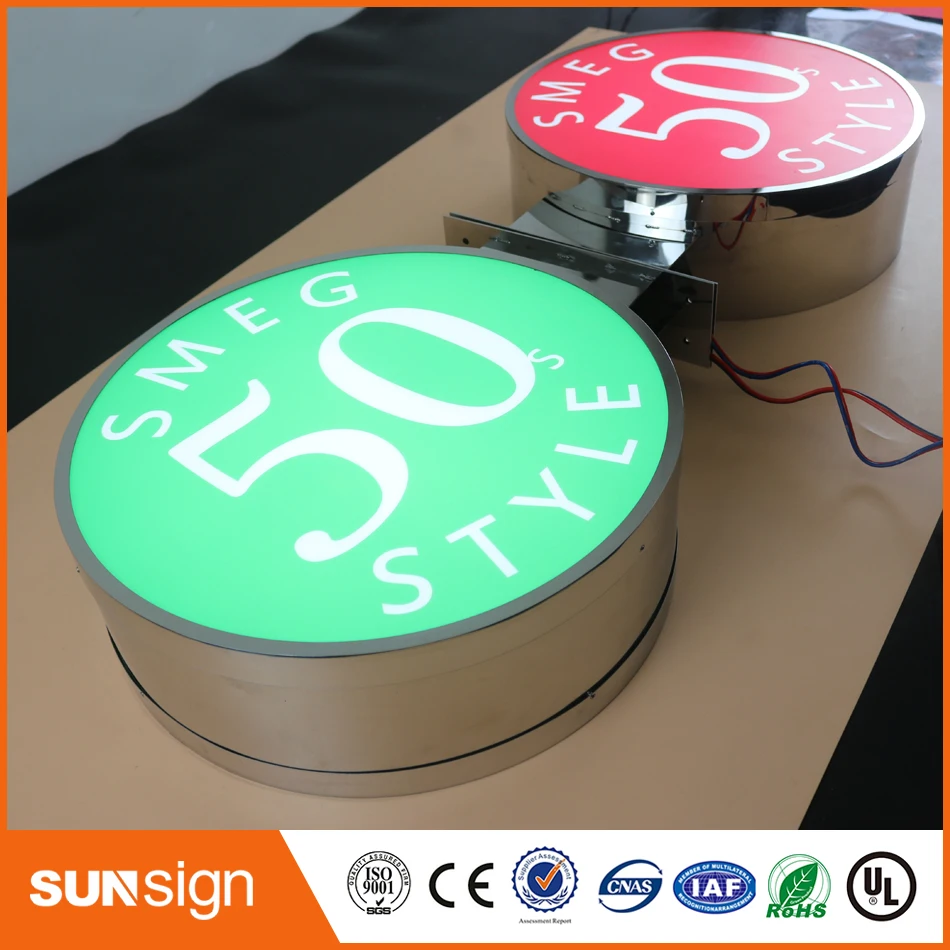 Заводская розетка Передняя подсветка акриловый витрина боковой светильник с