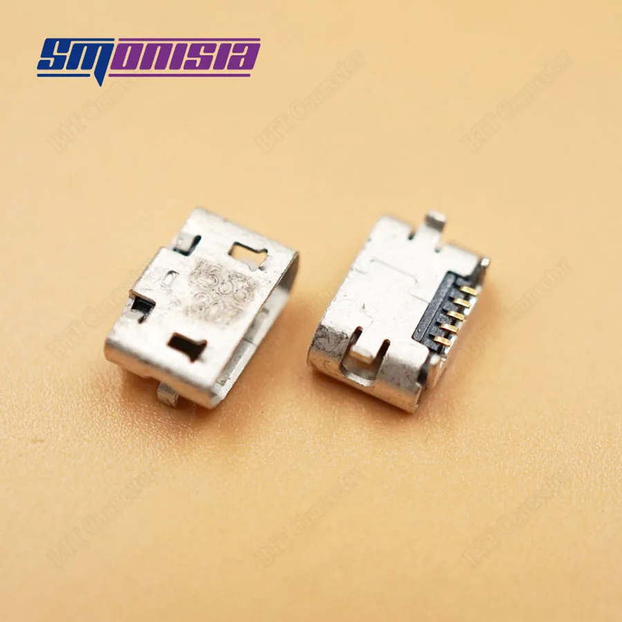 100 шт. штекер Micro USB для зарядки телефонов HUAWEI P6|connector 5pin|connector usbconnector socket |