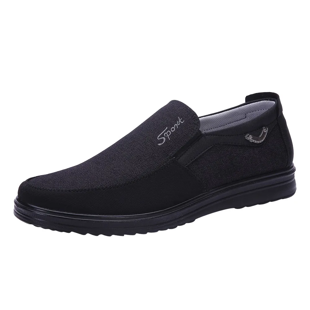 Мужская деловая обувь повседневная модельная хлопковая ткань модная Zapatos De Hombre 5