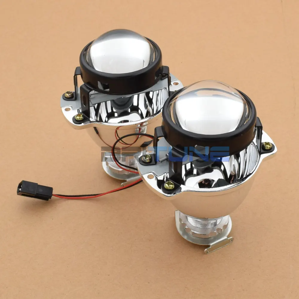 Фары линзы 1,8/2,0 объектив H4 H7 Bi xenon HID проектор Комплект для автомобильных фар Аксессуары для автомобилей модификация DIY H1 ксеноновая лампа