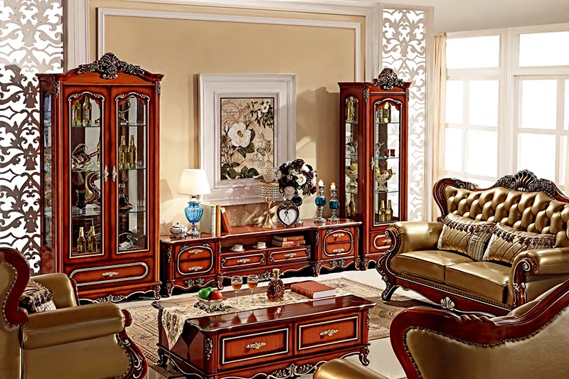 Оптовая продажа роскошная мебель для гостиной ручной работы диван в античном