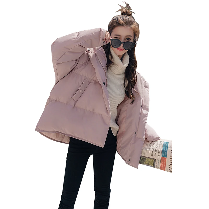 

TAJIYANE зимнее пальто для женщин в Корейском стиле Harajuku розовая куртка в стиле каваи винтажные женские пальто с капюшоном хлопковые парки Mujer ...