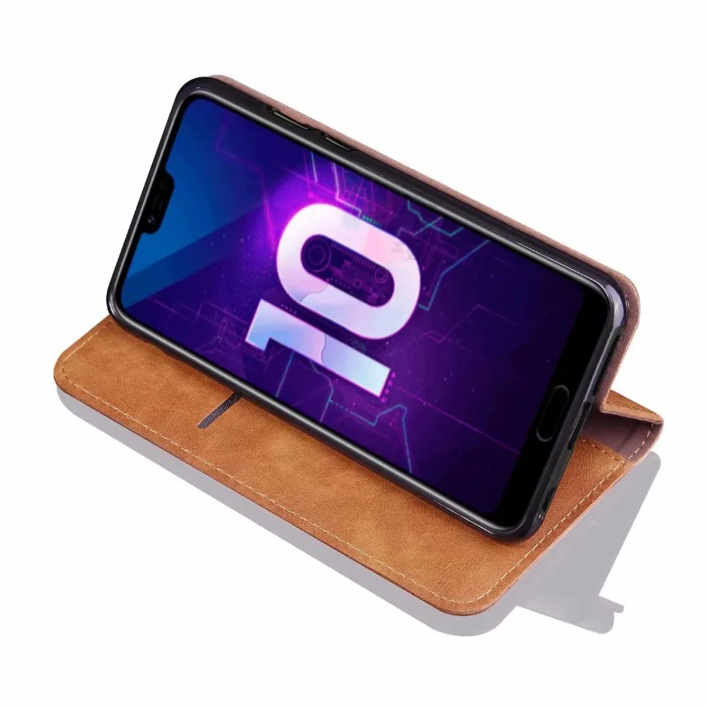 Ретро Классический Стенд кошелек кожаный чехол флип для huawei P30 P20 Lite Pro Honor 8A 10I Y9 8X случае honor 7A Pro с магнитной