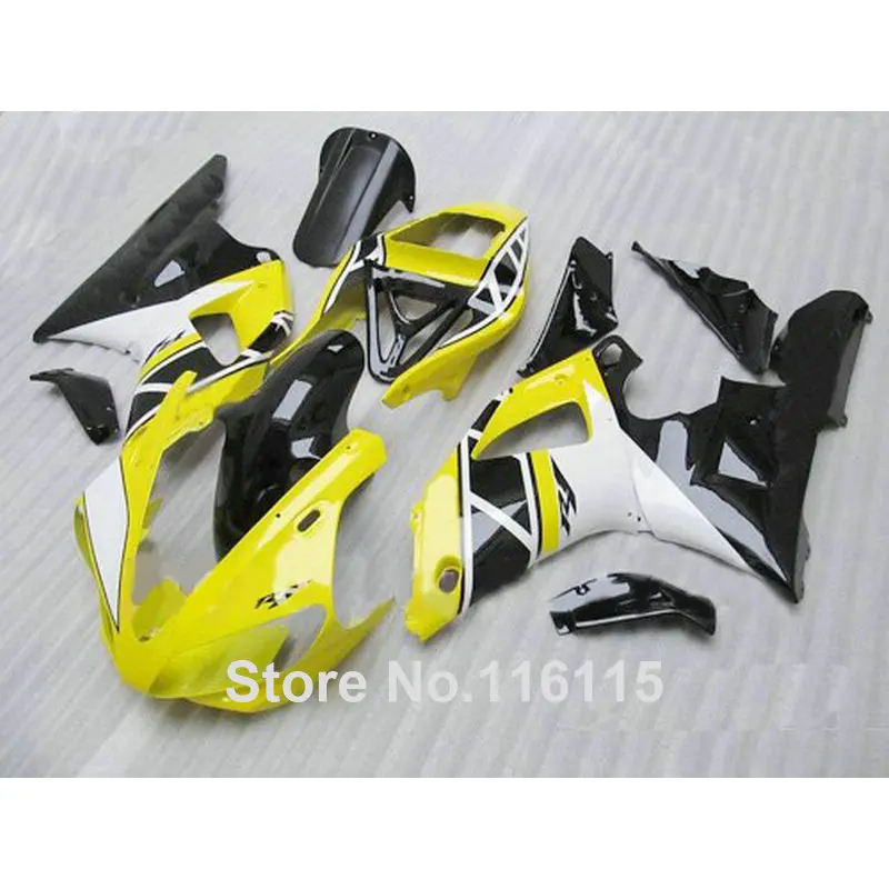 

Комплект обтекателей MOTOMARTS из АБС-пластика для YAMAHA R1 1998 1999 YZF-R1 YZF R1 98 99, черные, желтые, белые Обтекатели для кузова 24