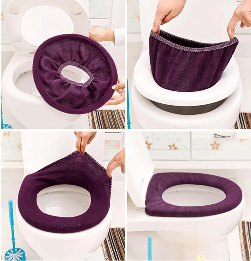 Деловой унитаз Mosunx 2 июня моющийся Мягкий теплый коврик накладка подушка|padded