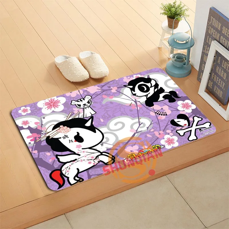 Пользовательский коврик Tokidoki коврики для ванной ног домашний декор комнаты