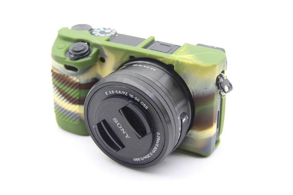 Мягкая сумка для камеры силиконовый чехол для sony A5000 A5100 A6000 A6300 A6500 RX100 III IV
