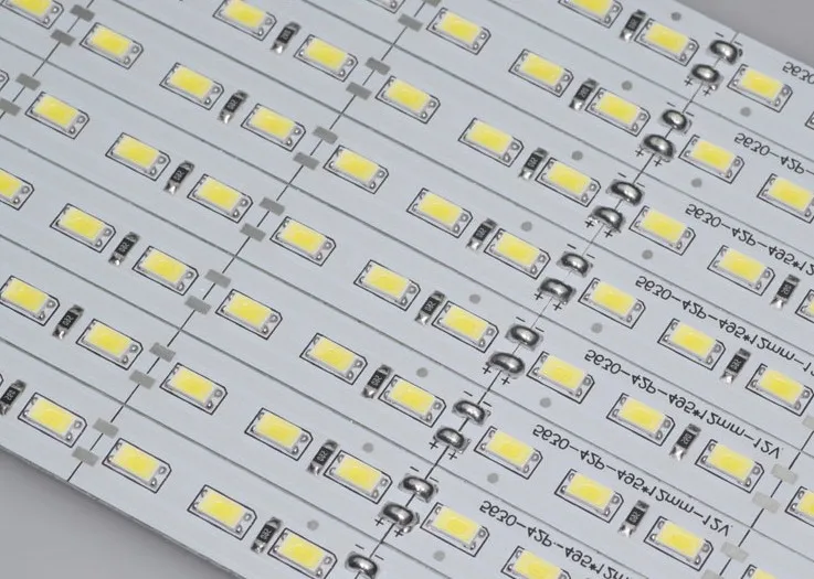 Диммируемая Светодиодная лента жесткая полоса 100 шт./лот см/шт. SMD 5630 чип 18 Вт/м DC 12