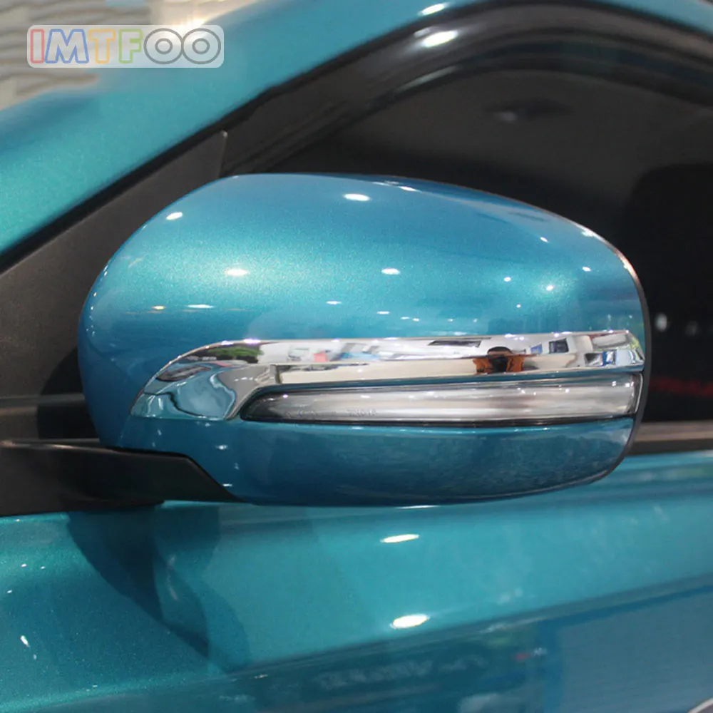 REAR VIEW SIDE MIRROR WING PROTECTOR MOLDING FOR SUZUKI SX4 S-CROSS 2015 2016 2017 ACCESSORIES CAR STYLING | Автомобили и