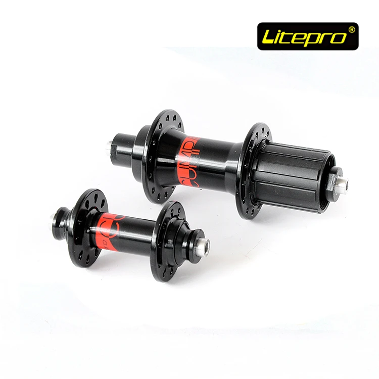 Litepro Cump велосипеда 2 подшипник V тормозная втулка 20/28H Передняя и задняя 16/18/20 дюйма