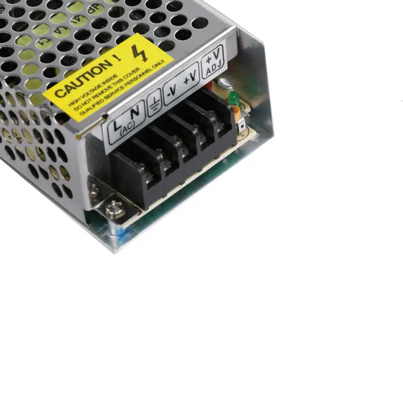 Переключатель ac-dc 24 v блок питания 25 w Светодиодный драйвер 24 v, DC24V алюминиевый AC 110 V 220 V к 24 V трансформатор света для светодиодная лента света