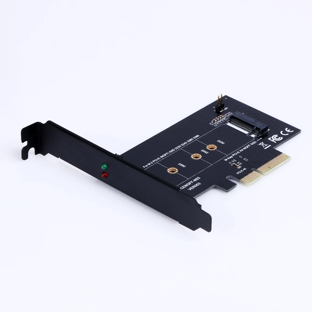 Адаптер PCI Express для SSD накопителя 4 к M Key M.2 E (NGFF) 2230 2242 2260 карта X4 NG|pci express|pci 4xpci express pci