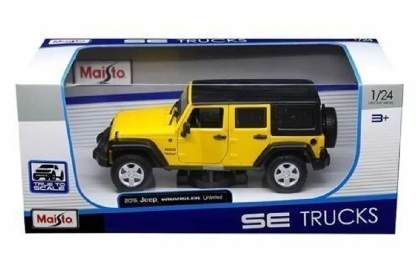 MAISTO грузовики 1:24 весы 2015 Jeep WRANGLER Limited литье под давлением модель автомобиля Новый
