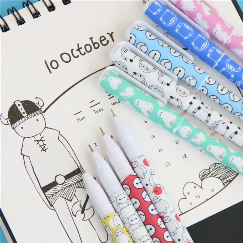 10 шт. очаровательные кавайные канцелярские товары оптовая продажа ручка Baymax