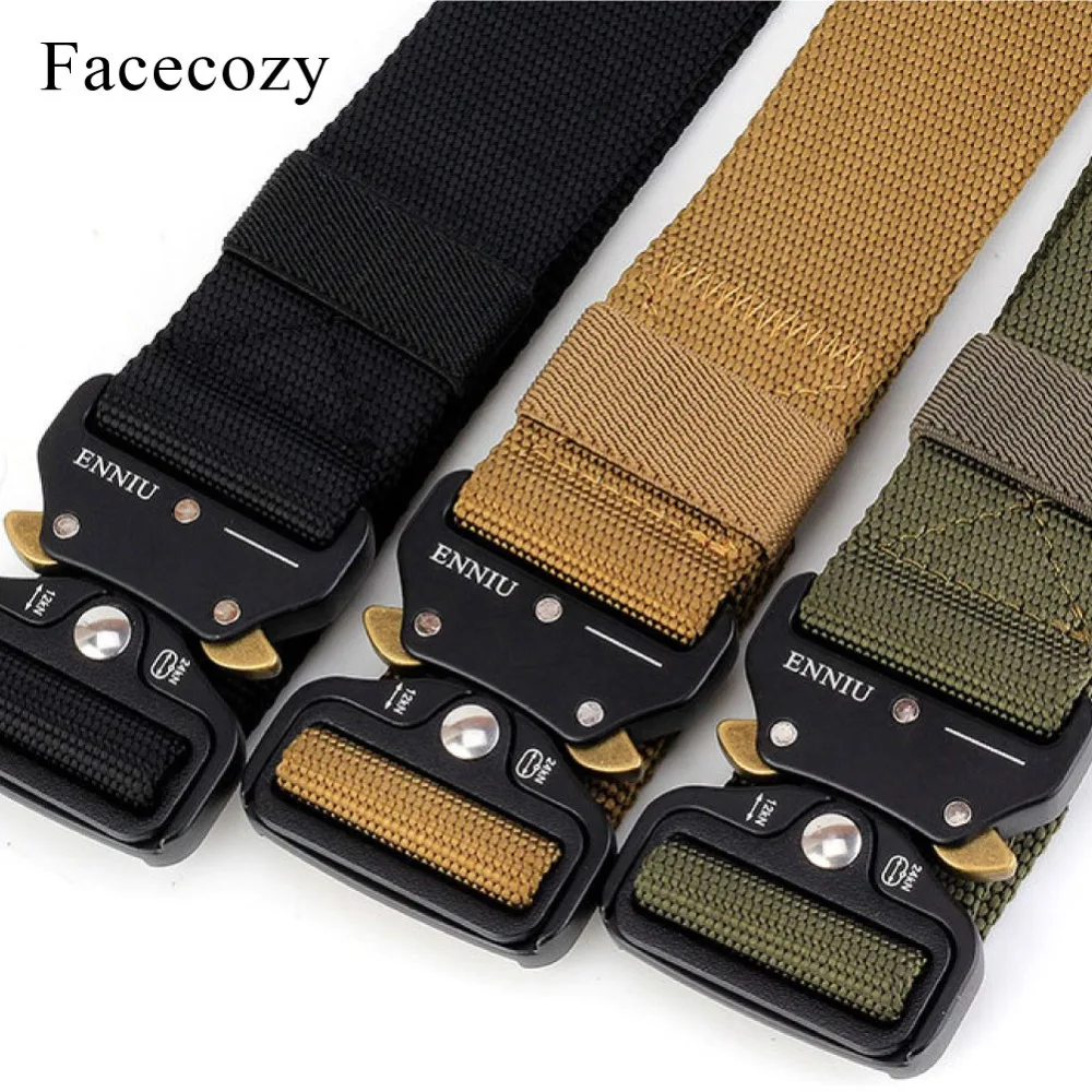 Facecozy военный тактический нейлоновый пояс поясные ремни для приключений походов