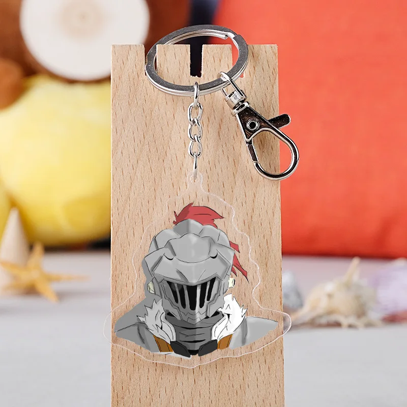 Японский аниме Goblin Slayer мультяшный рисунок автомобильный брелок держатель лучший