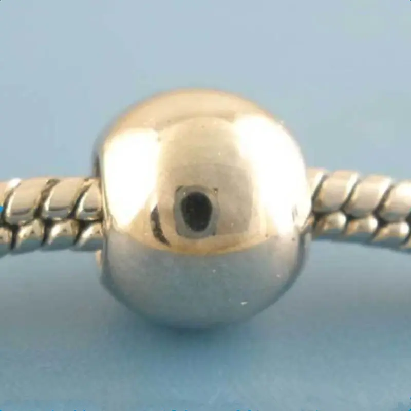 100 шт прокладки европейские бусы цепочка со змеями браслет круглый шар акрил для