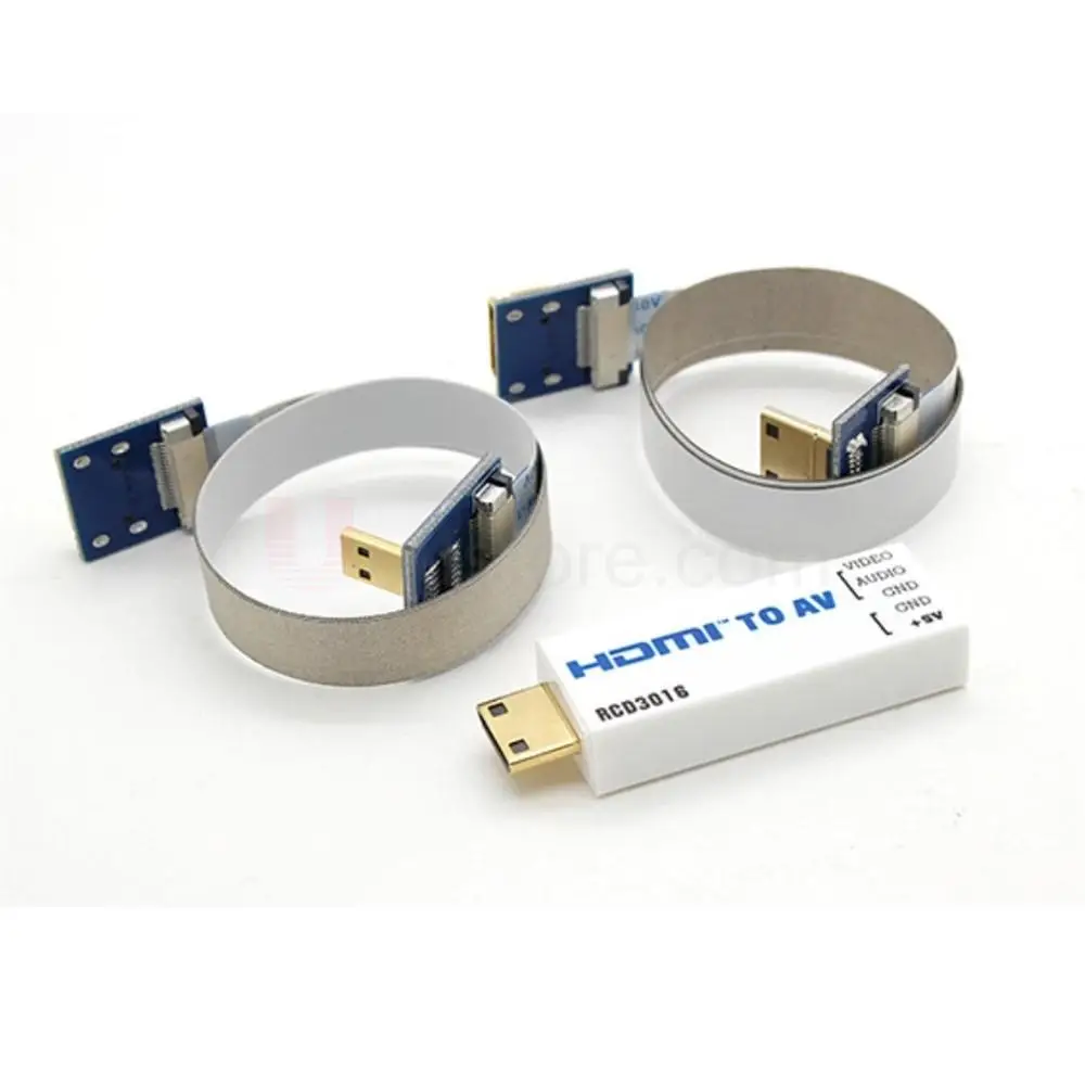 Преобразователь RCD3016 Mini Micro HDMI в AV модуль micro совместим с аэрофотосъемкой Gopro Hero
