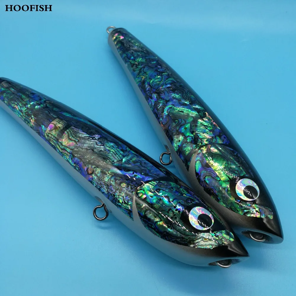 HOOFISH, 1 шт./лот, приманка для Глубоководной Рыбалки ручной работы, 120 г/22 см, деревянная приманка-палка, GT, приманки для троллинга