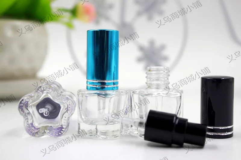 5 мл Цветочные флаконы для духов с распылителем алюминиевые маленькие шт./лот|perfume