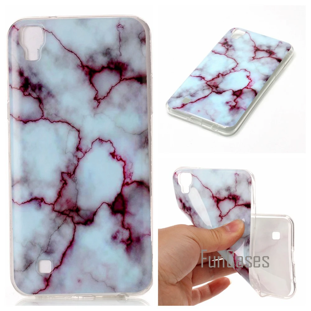ТПУ Мрамор вены чехол для Coque LG X Мощность k220ds k220 случае 5.3 дюймов Капа Новый carcaso