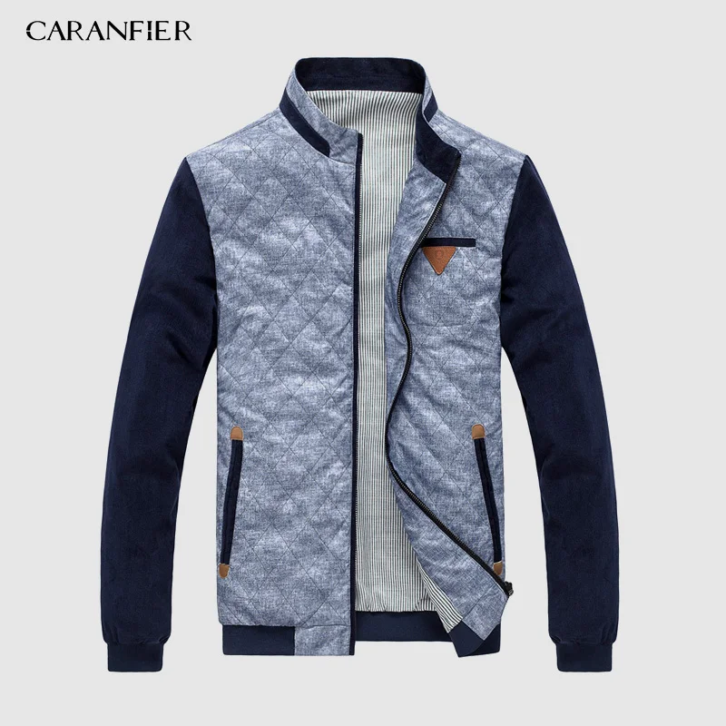 Новинка 2019 мужская куртка CARANFIER модная одежда Высококачественная брендовая с