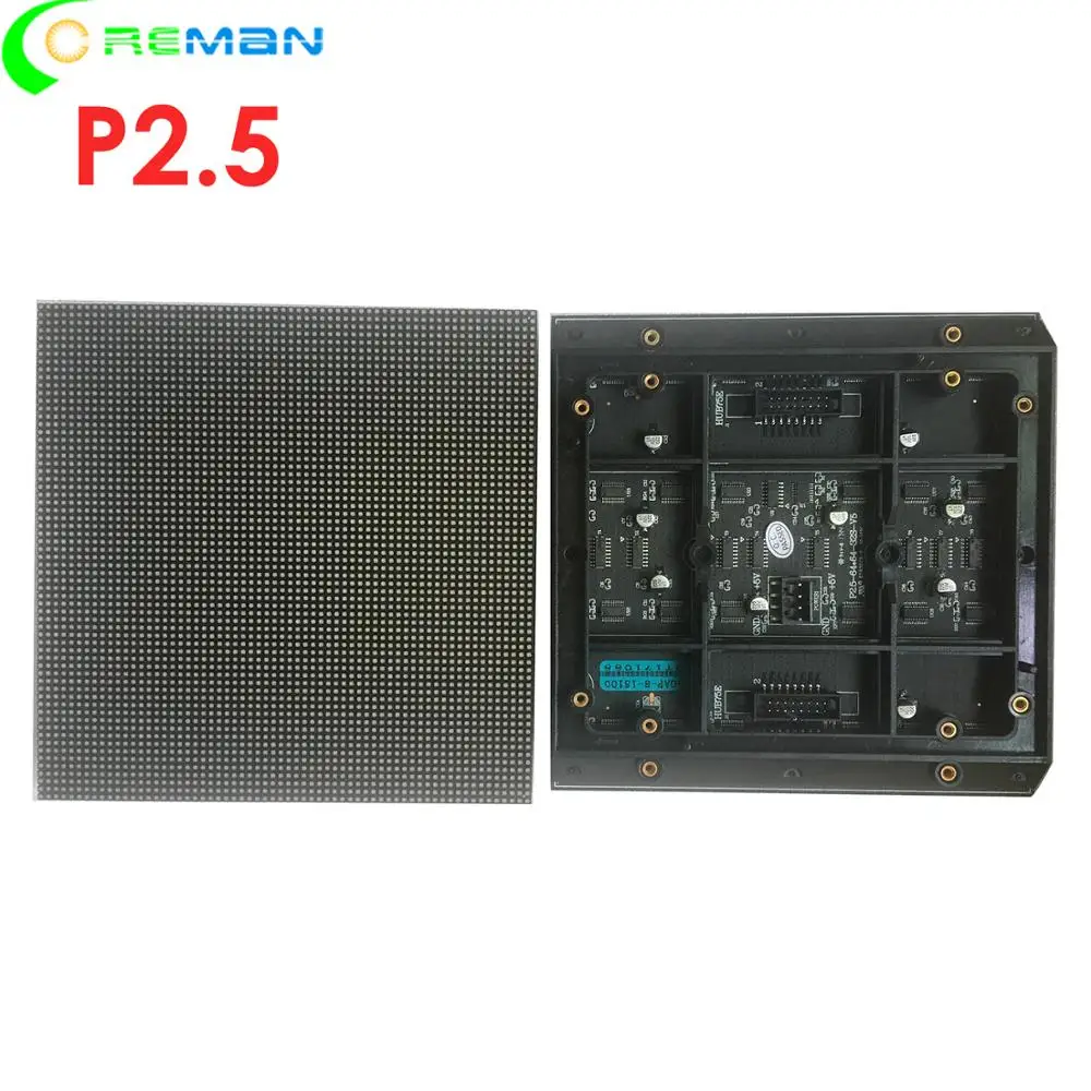 Светодиодный модуль специального дизайна p2.5 160 мм x 32x32 светодиодная rgb Матрица