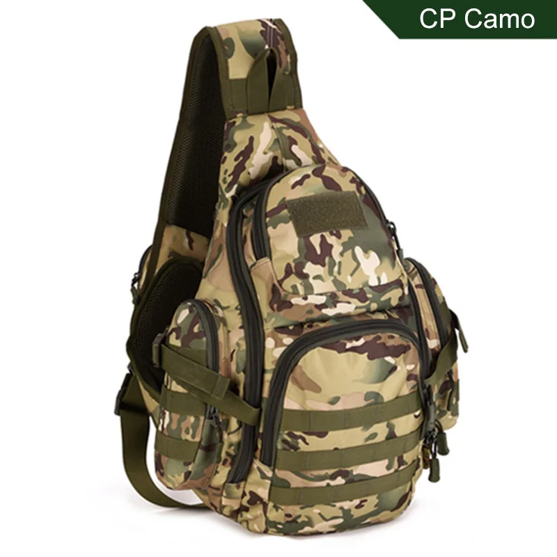 CP camouflage Molle военный слинг сумки кемпинг рюкзаки Molle дорожная сумка ремень одиночный Shouder штурм Спорт на открытом воздухе нейлон компьютер XA575WA - Цвет: CP camouflage