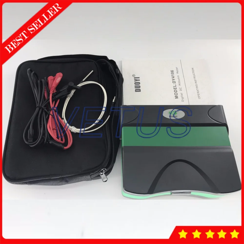 Микроомметр DY4106 с низким сопротивлением|micro ohm|micro ohm meterresistance tester meter |