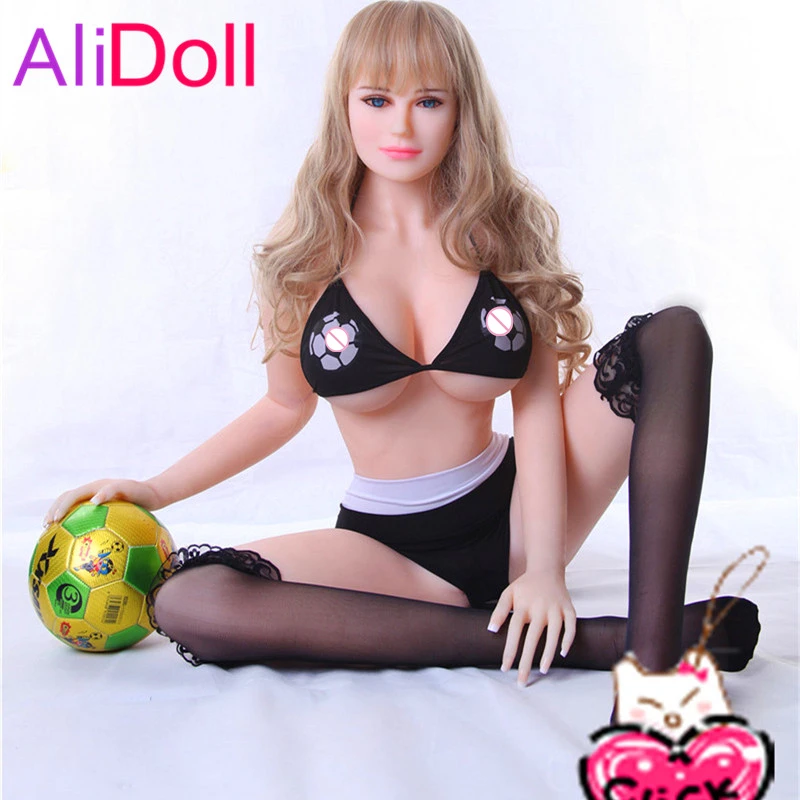 ALIDOLL 165 см (фута) немецкая футбольная девушка реальные силиконовые секс-куклы для