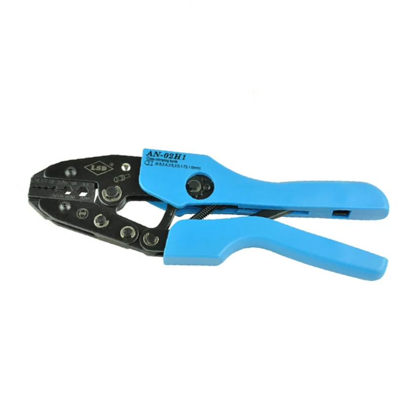 

AN-02H1 Ratchet Crimping Plier for coaxial cable connectors BNC crimper RG58 crimp tool