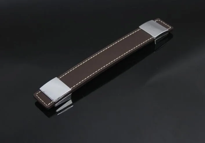 

Large Size Drawer Handles 160mm Leather Furniture Handles