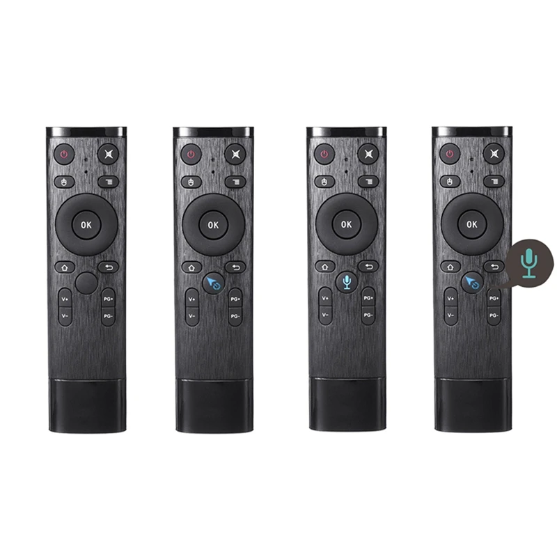 Q5 Gyro Voice Air mouse 2,4G умный пульт дистанционного управления с микрофоном для Android tv Box Mini PC