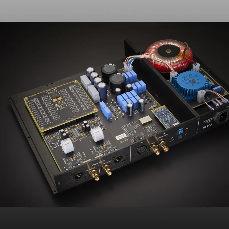 R-067 HiFi аудио спринг2 R2R декодер ЦАП плеер без потерь USB RCA BNG AES оптический IIS ies HDMI DSD1024 PCM1.536M